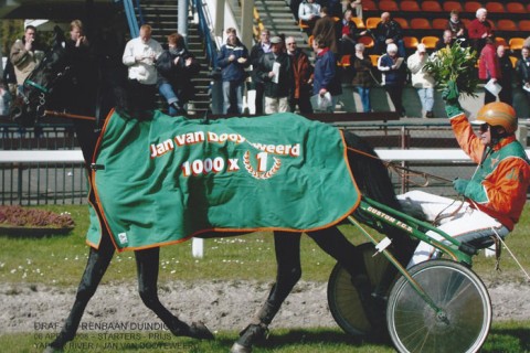 1000ste overwinning Jan van Dooyeweerd jr.